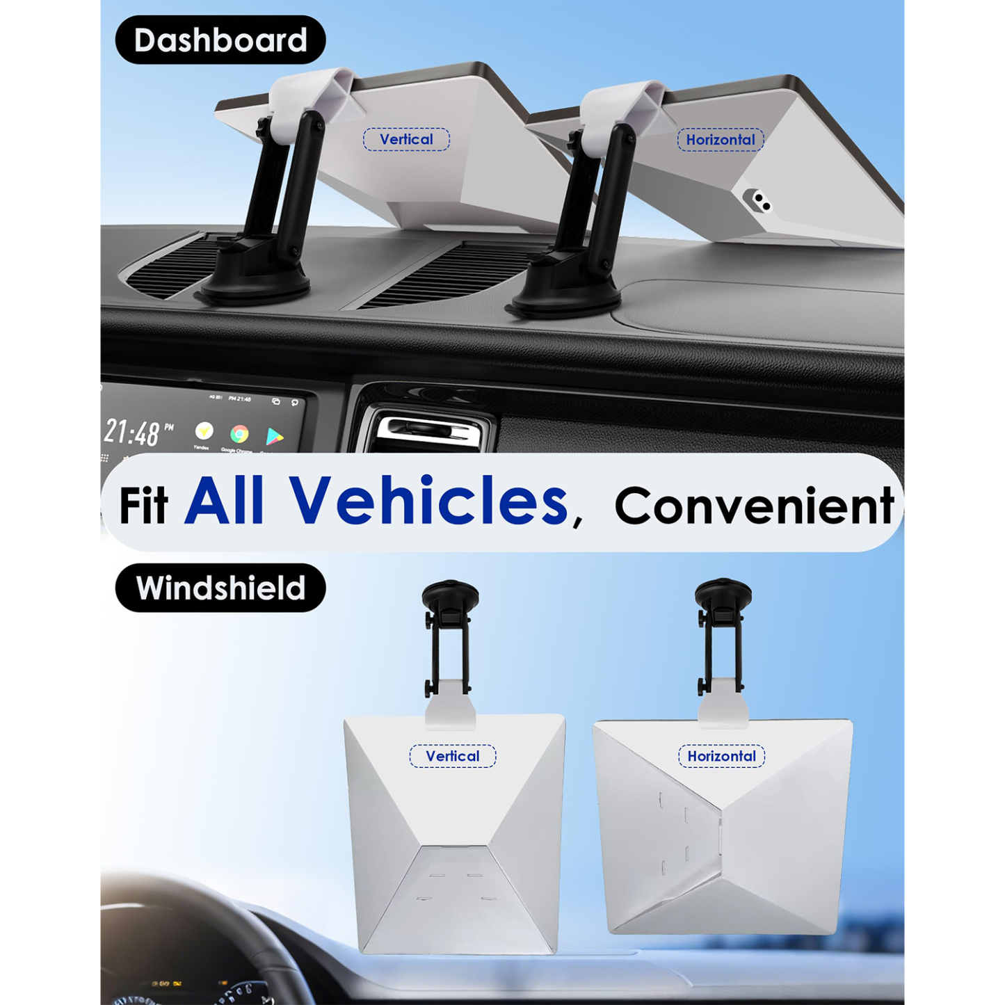Starlink Mini Car Mount,Starlink Mini Suction Cup Mount Kit Accessories Magnetic Roof RV Roof Rack Dash Pole Starlink Bracket Adapter
