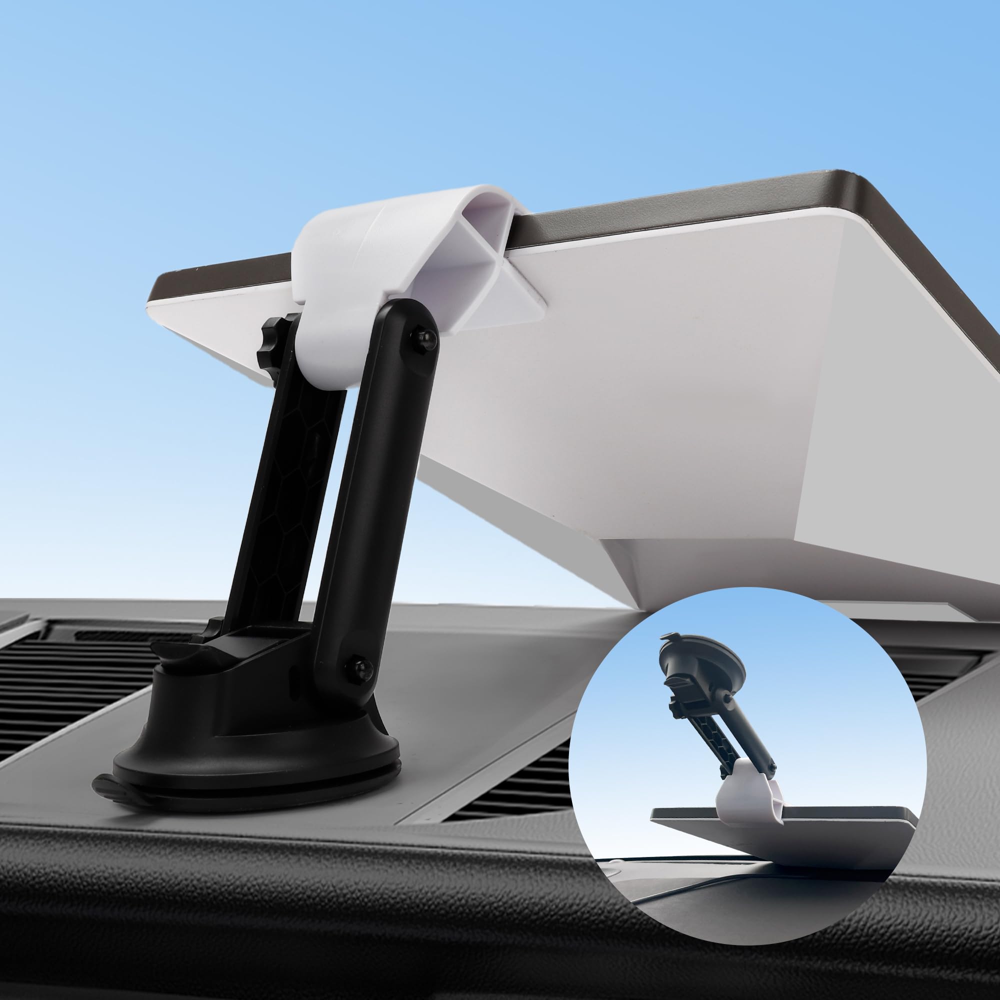 Starlink Mini Car Mount,Starlink Mini Suction Cup Mount Kit Accessories Magnetic Roof RV Roof Rack Dash Pole Starlink Bracket Adapter