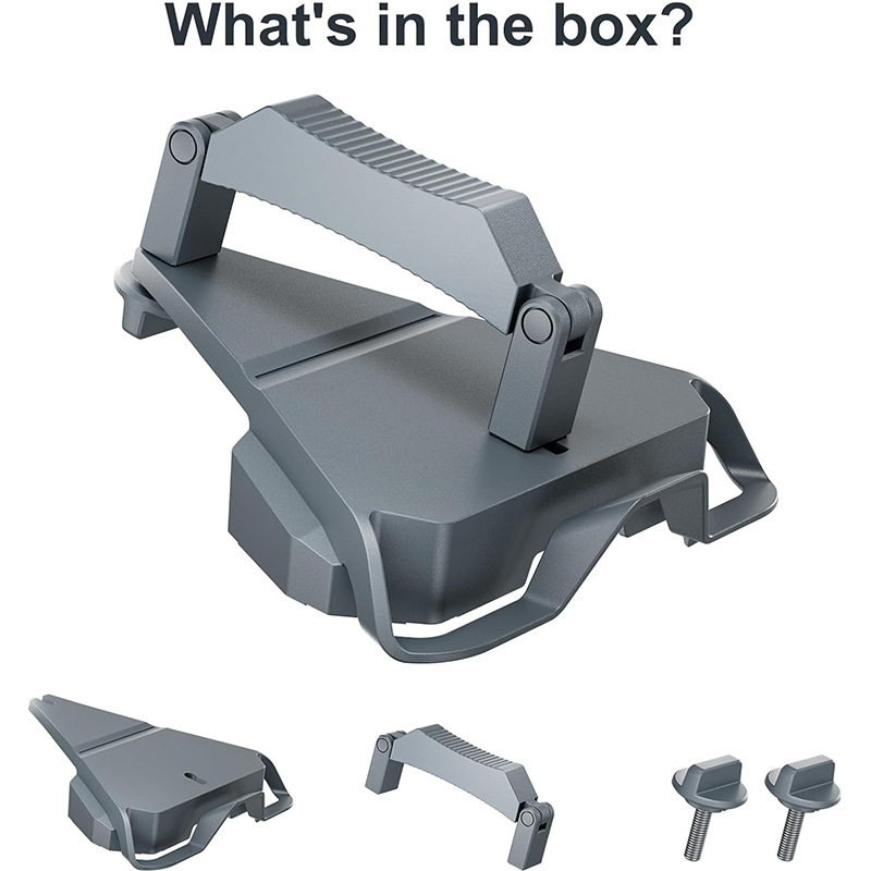 Starlink Mini Mount for Roof Rack, Aircraft Aluminum Clamp-On Mounting Kit for Pole, Roof, RV, Truck Camper, Railing Use