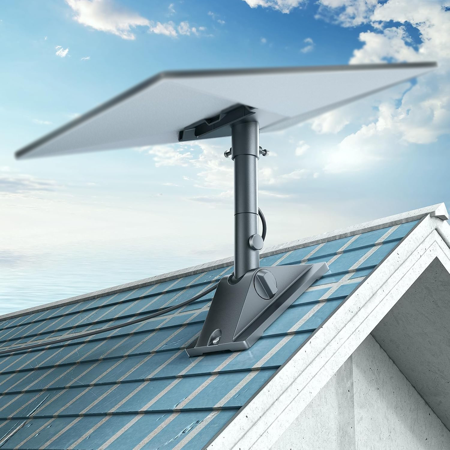 Gen 3 Mount for Starlink, Adjustable Wall/Roof starlink mounting kit Compatible with V3 Starlink Standard Dish