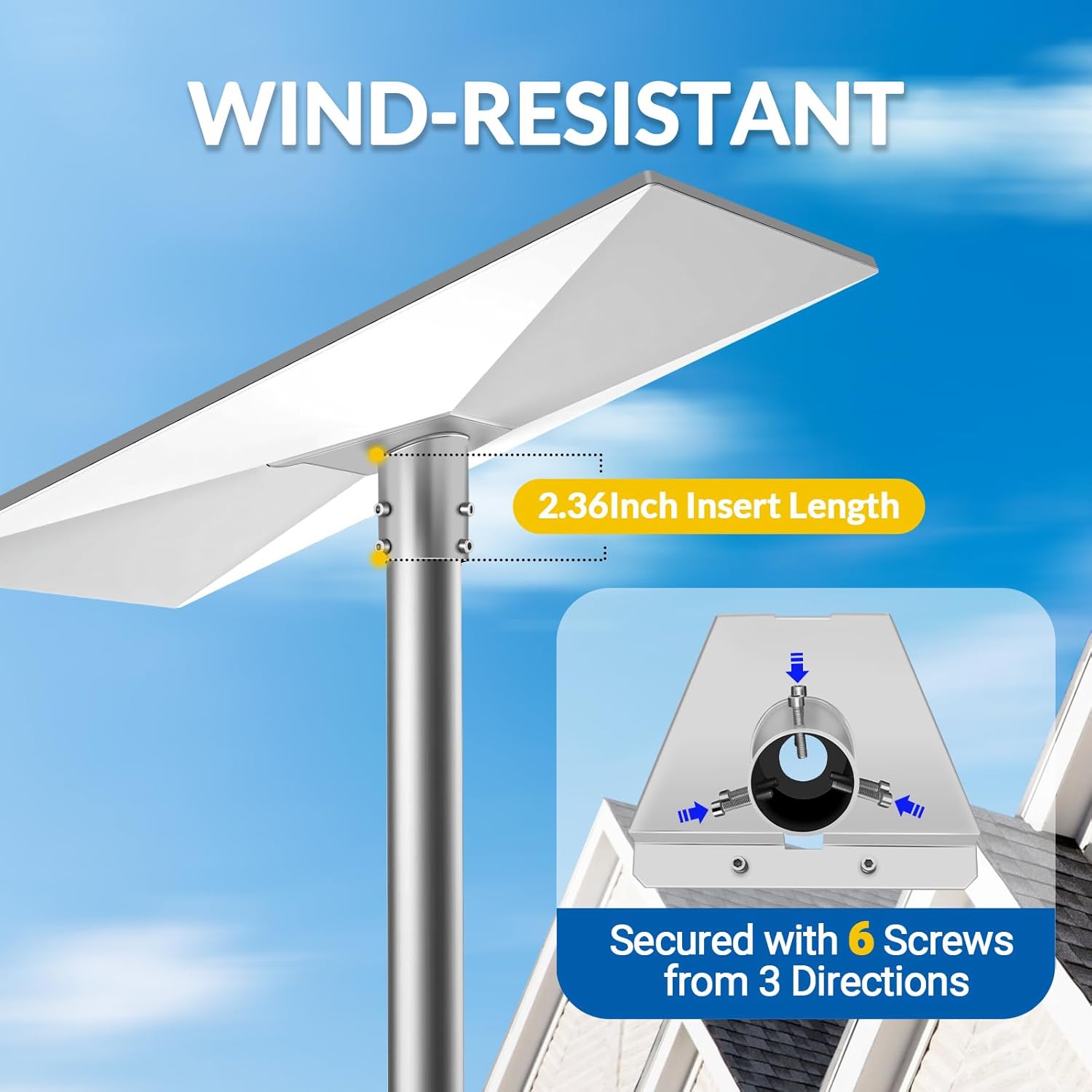 Starlink Gen 3 Pipe Adapter, Starlink Mount, Windproof, Grey, Steel, Alloy Steel Frame, Wall and Corner Mount,
