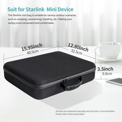 Travel Case For Starlink Mini,Outdoor Rv Bag For Starlink Mini,Portable Starlink Case,Carrying Bag For Starlink Mini Dish And All Accessories