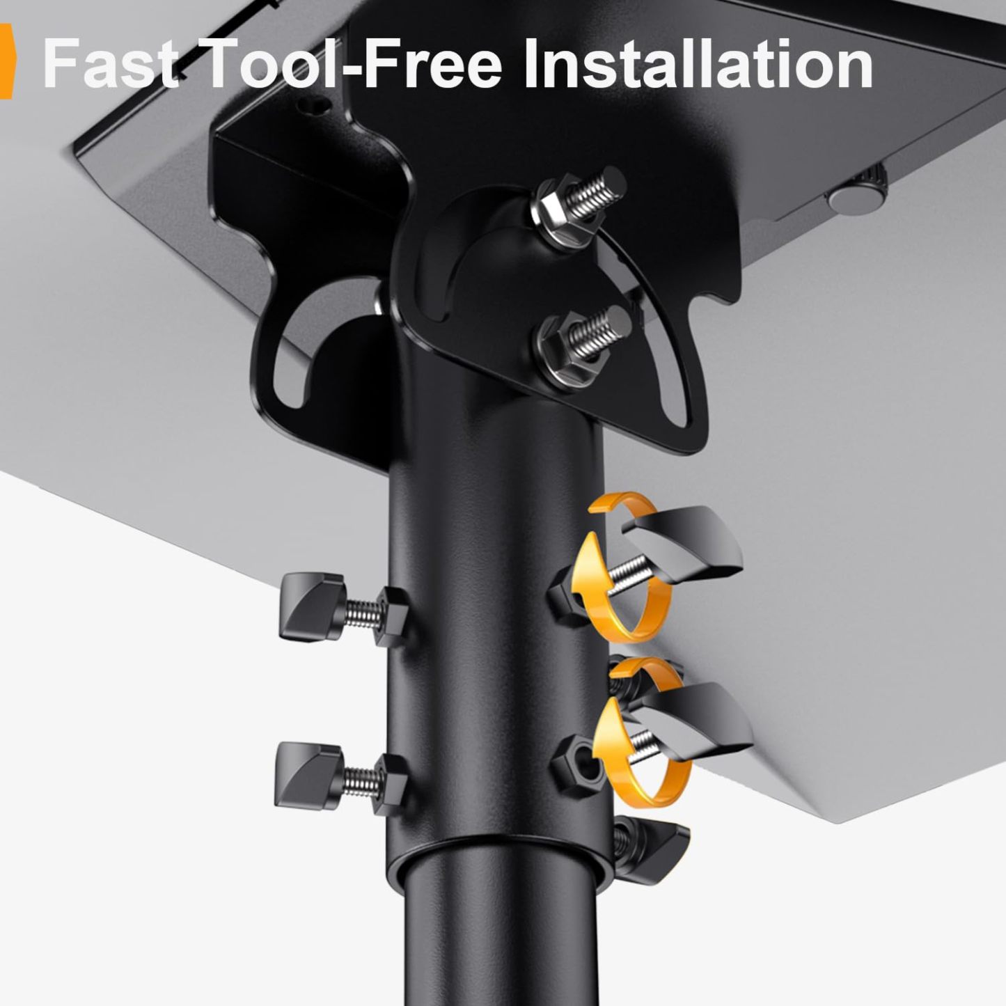 Starlink Gen 3 Mount, Starlink Mounting Kit for Starlink Standard Dish V3, Fits Masts from 1.1-2.1in (28-54mm)