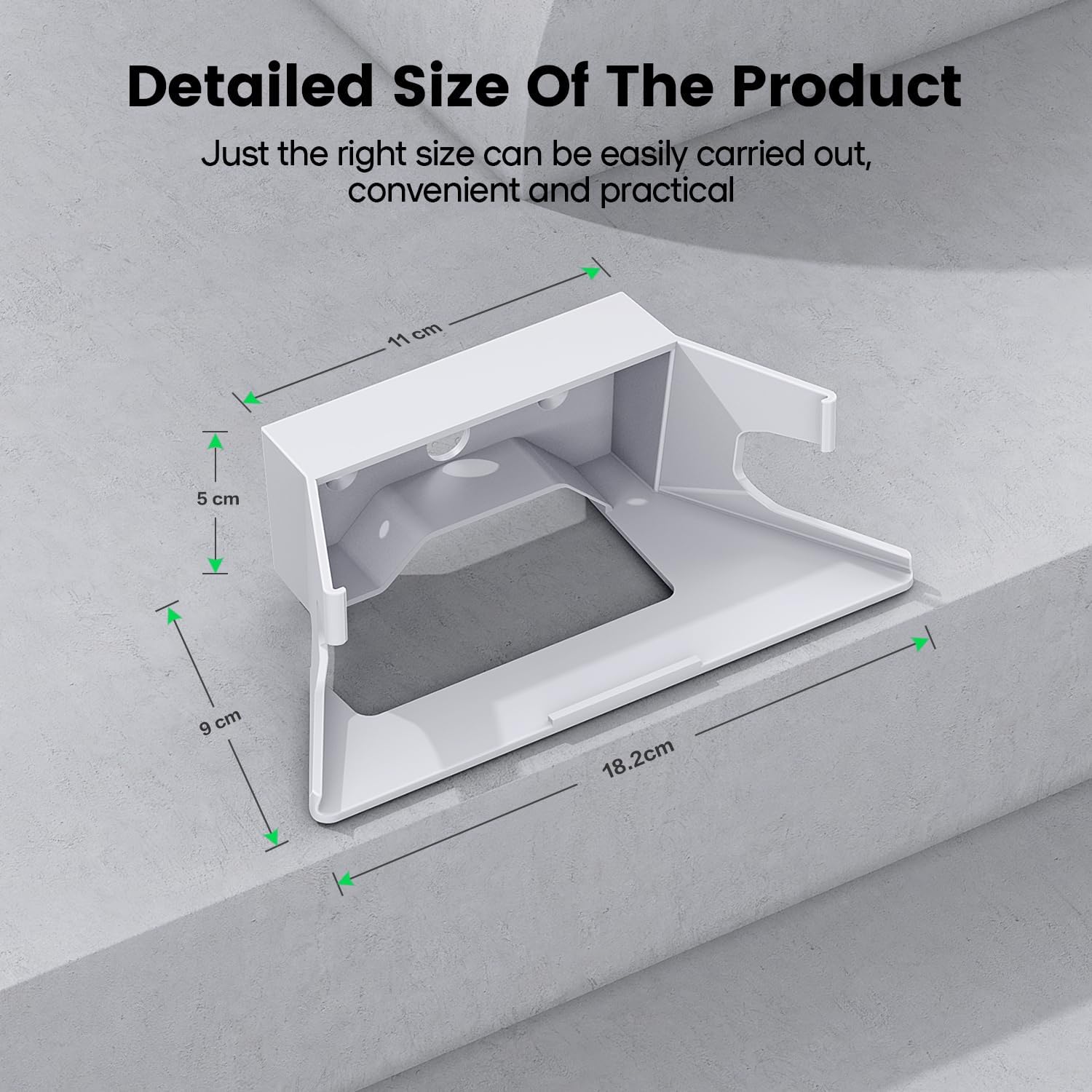 Starlink Wall Mount, New Upgraded Star Link Internet Kit Satellite Brackets ABS Router Holder Protection for StarLink Mesh Router V2