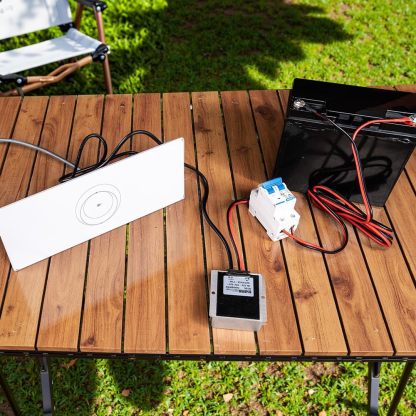 for Starlink Gen 3 12V Conversion Kit, 12V to 57V DC Step UP Converter for Starlink V3, Starlink Gen 3 Router Boost Converter for RV/Outdoor