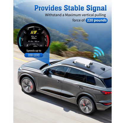 Starlink Mini Magnetic Mount, Magnetic Roof Mount for Starlink Mini, Heavy Duty Magnet Bases Car Mounting Accessories for Vehicle, RV and Metal Surfaces