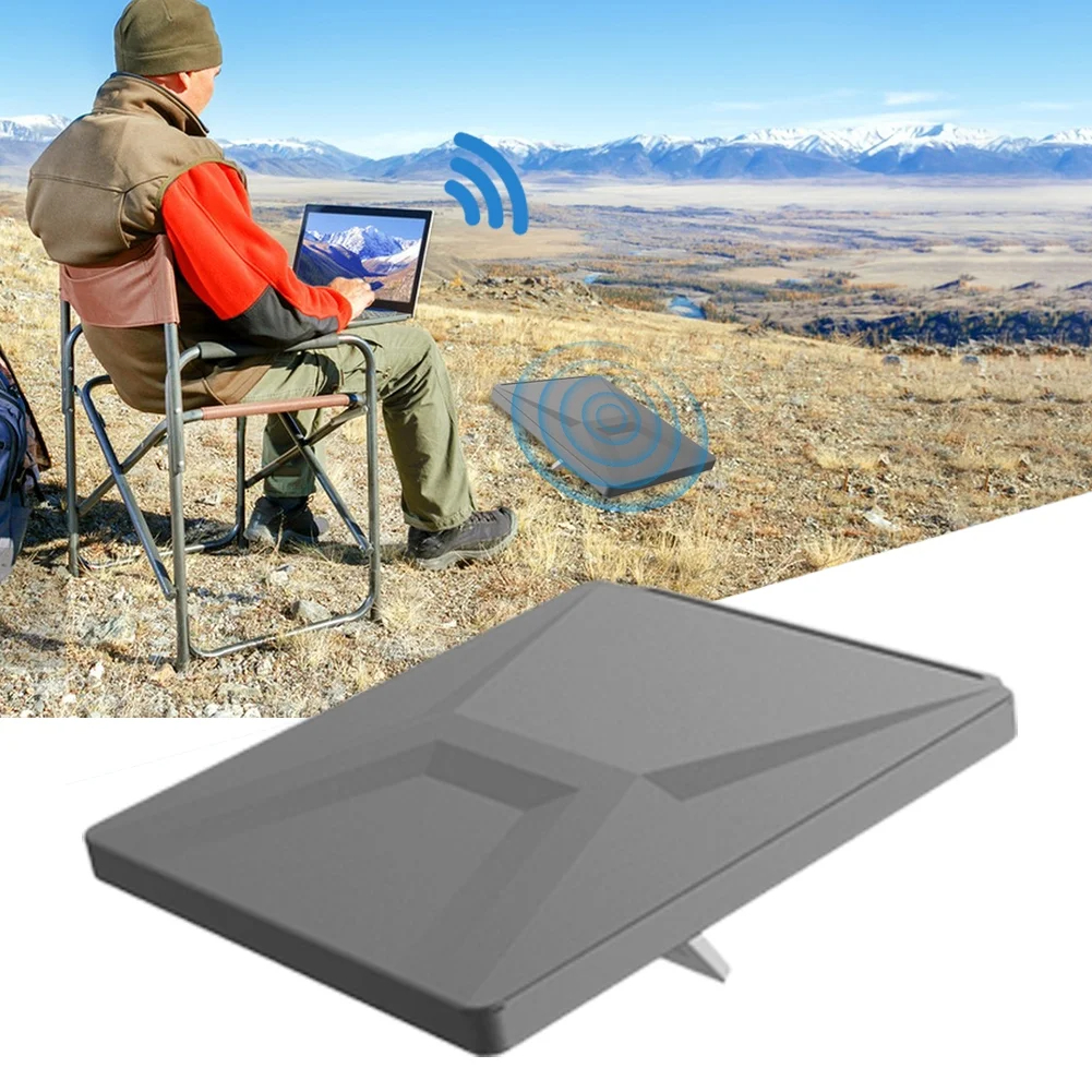 Starlink Mini Protective Cover Case,Starlink Mini Accessories Anti-Drop Antenna Protector For Starlink Mini Dish,Grey