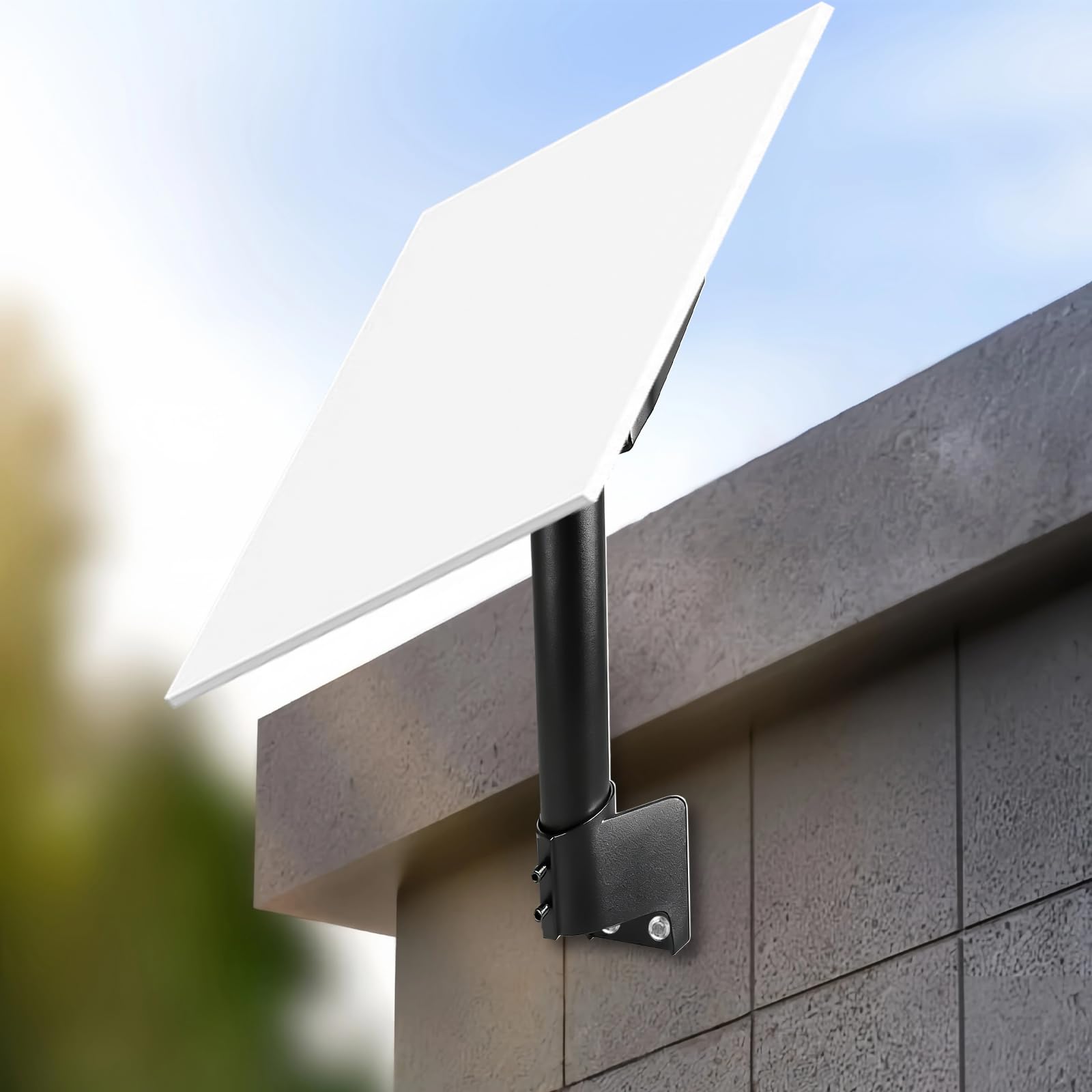 Starlink Gen 3 Mount 360 Adjustable V3 Starlink Wall Mount With Tube Adapter,Starlink Gen3 Mast Mounting Kit,Starlink Roof Mount For Gen3 Starlink