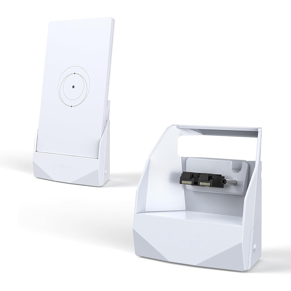 Starlink Mini Router Mount, Gigabit Docking Station for Starlink Router Mini, 1 WAN and 3 LAN Ports Ethernet Hub for Home, RV and Office