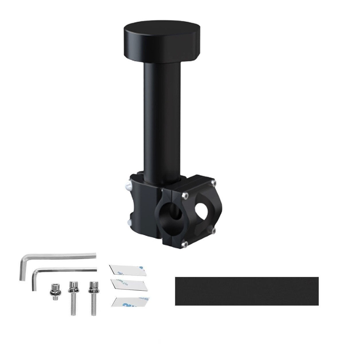 Stainless Steel Mount For Starlink Mini,Pipe Clamp Mounting Bracket For Rvs,Caravans Car Rooftops,Heavy Duty Weatherproof Satellite Pole Holder