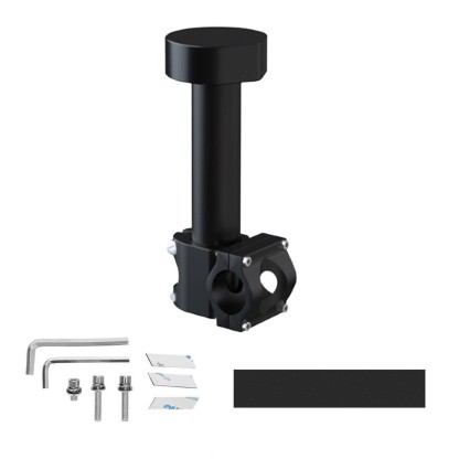 Stainless Steel Mount For Starlink Mini,Pipe Clamp Mounting Bracket For Rvs,Caravans Car Rooftops,Heavy Duty Weatherproof Satellite Pole Holder