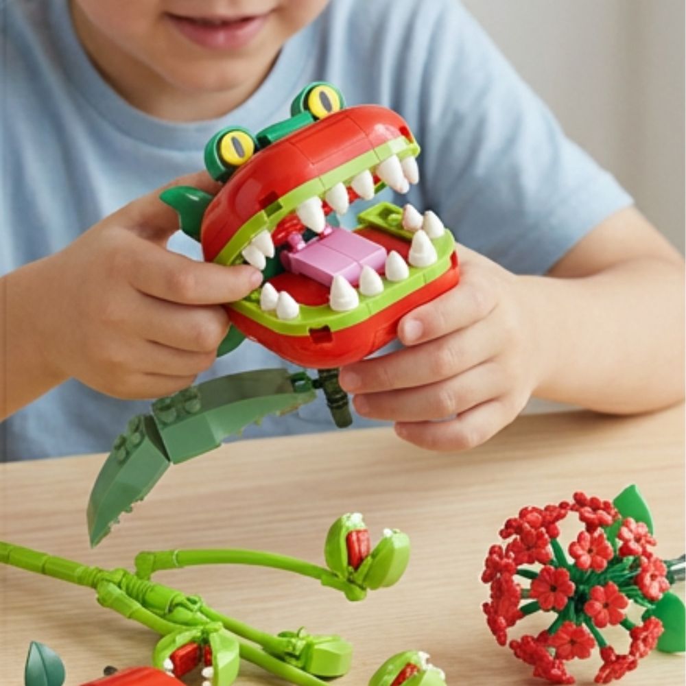 Mini Bricks Flower Bouquet Building Sets, Artificial Flowers, DIY Unique Decoration Home, 547 Pieces Botanical Collection for Gift