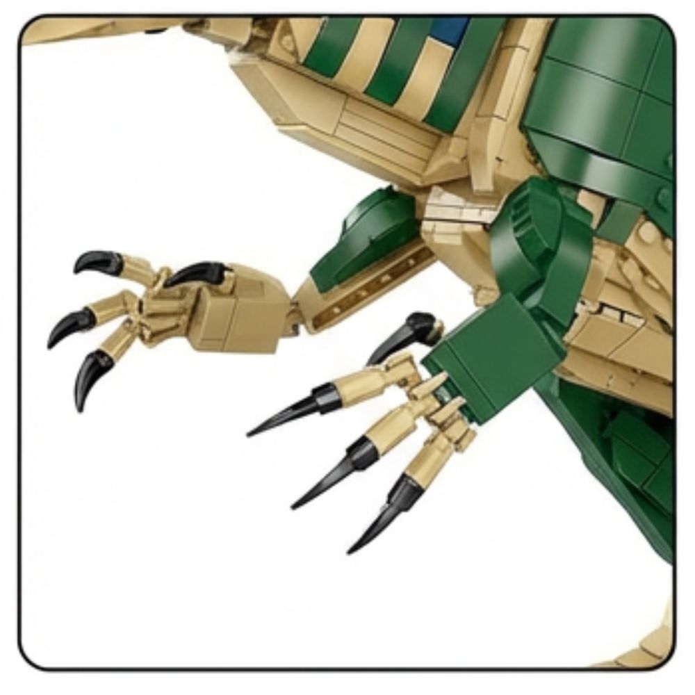 2005Pcs Blocks Building Set for 6+ Years Old Fans of Jurassic Theme & Prehistoric World, Gift Toy for Boys and Girls