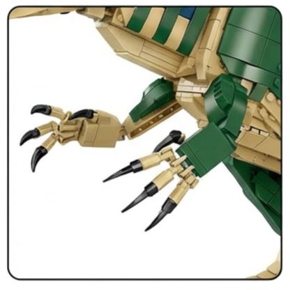 2005Pcs Blocks Building Set for 6+ Years Old Fans of Jurassic Theme & Prehistoric World, Gift Toy for Boys and Girls