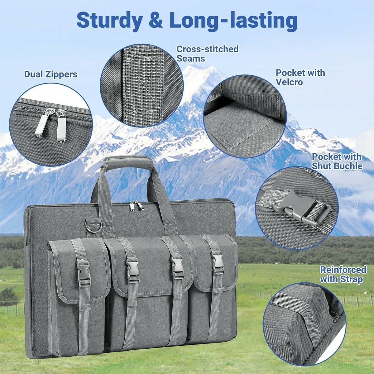 Starlink Gen 3 Travel Case, Carrying Bag, Ethernet Cable, Router, Power Supply for Outdoor RV Camping