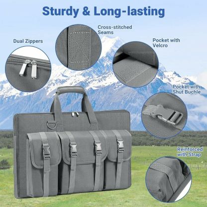 Starlink Gen 3 Travel Case, Carrying Bag, Ethernet Cable, Router, Power Supply for Outdoor RV Camping