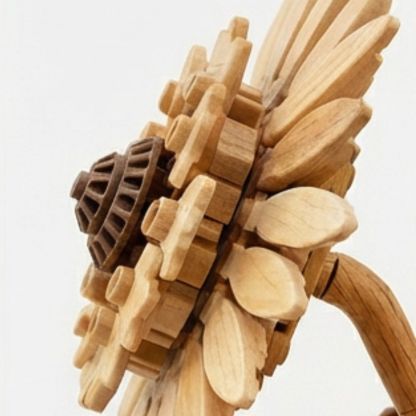 Sunflower Building Set Flowers with Vase Van Gogh Botanical Collection 1009pcs Compatible with Lego Ideal for Home and Office Decor Art Lover's  Gift