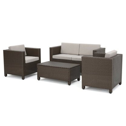 Puerta 4pc Set Outdoor Sofa