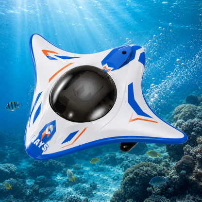 RC Underwater Camera Toy for Pool, Remote Control Submersible Explorer, Waterproof Swimming Toy for Kids & Outdoor Water Play