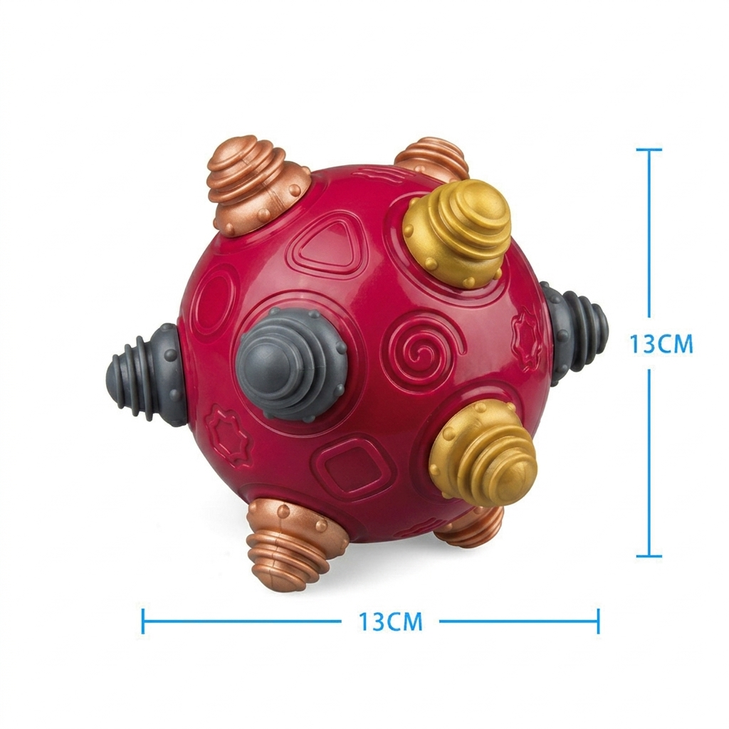 Sensory Developmental Ball Music Shake Dancing Toy BPA Free Bouncing Boys Girls 18 Months Play