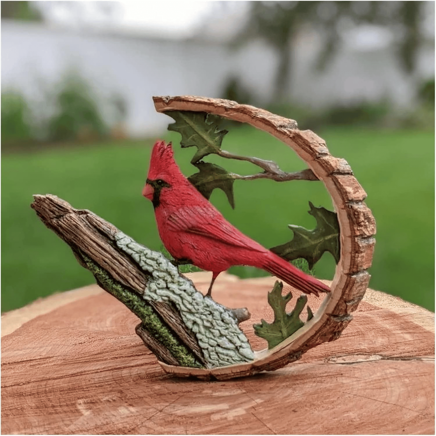 🐦Cardinal Wood Carving – True Handcraftsmanship