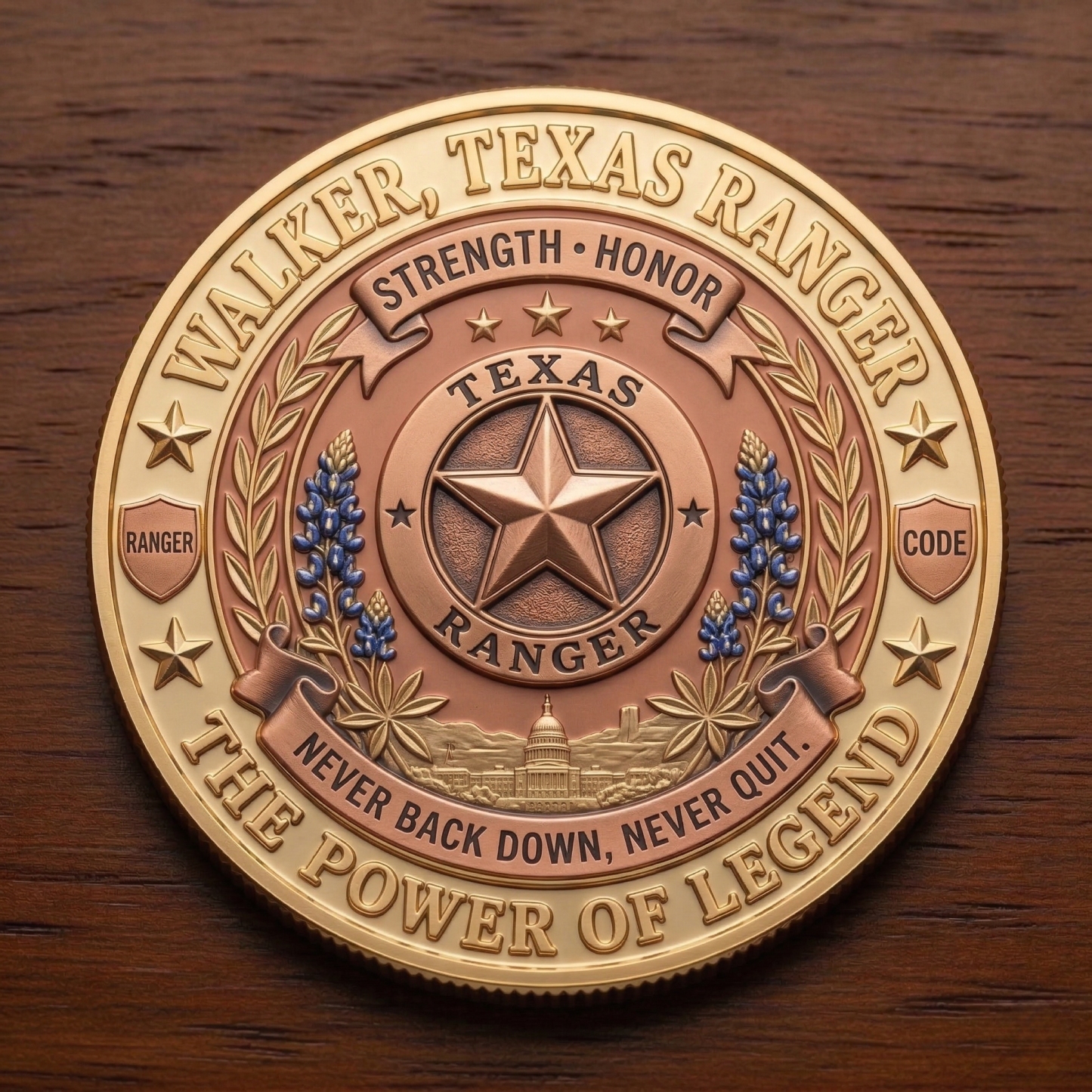 ⚡Last Day 49% OFF-Chuck Norris Legends Memorial Coin