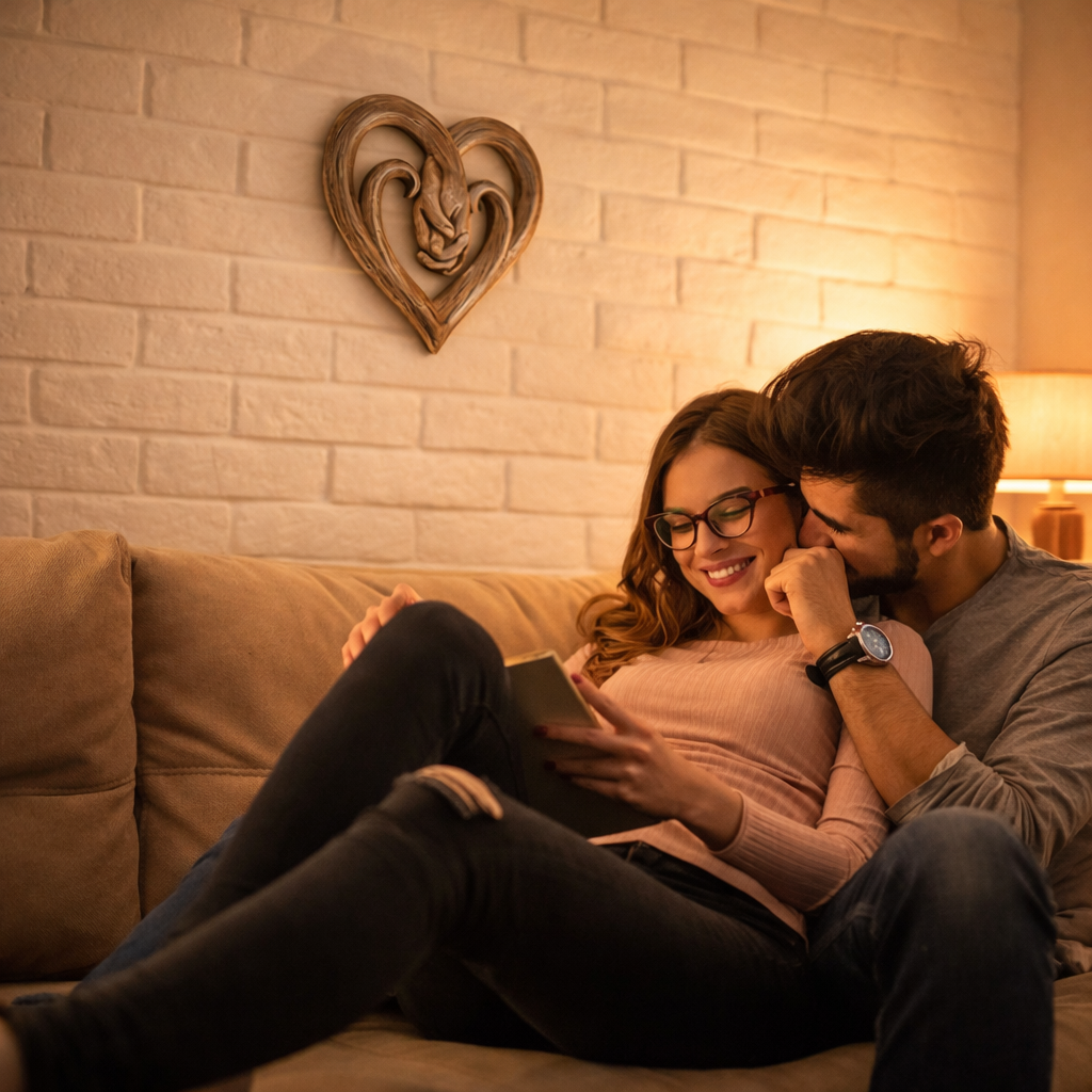 Heart Holding Hands Wall Decor - Forever Love