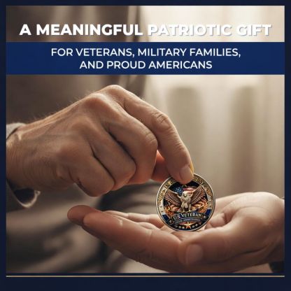 🔥Last Day 60% OFF 🔥Honor America’s Heroes – 250 Years of Freedom Veteran Tribute Coin
