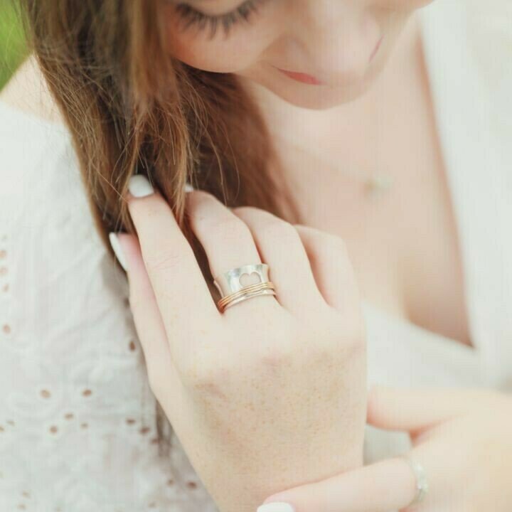 Retro Love Wrapping Ring