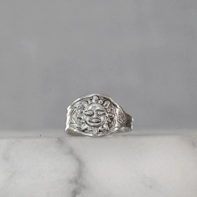 925 Sterling Silver Bohemian Sunshine Ring