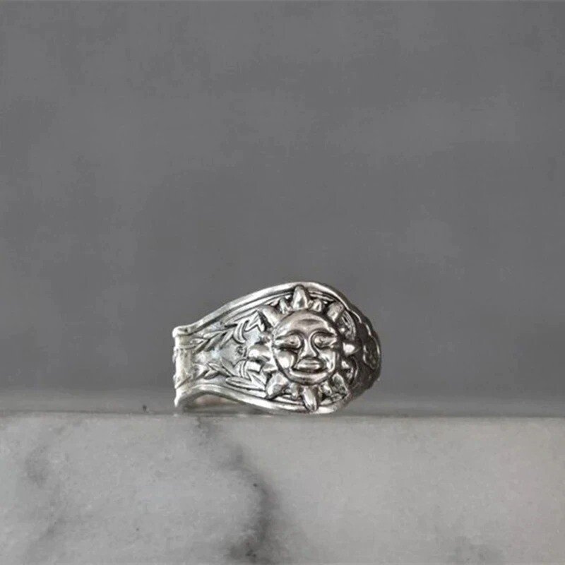 925 Sterling Silver Bohemian Sunshine Ring