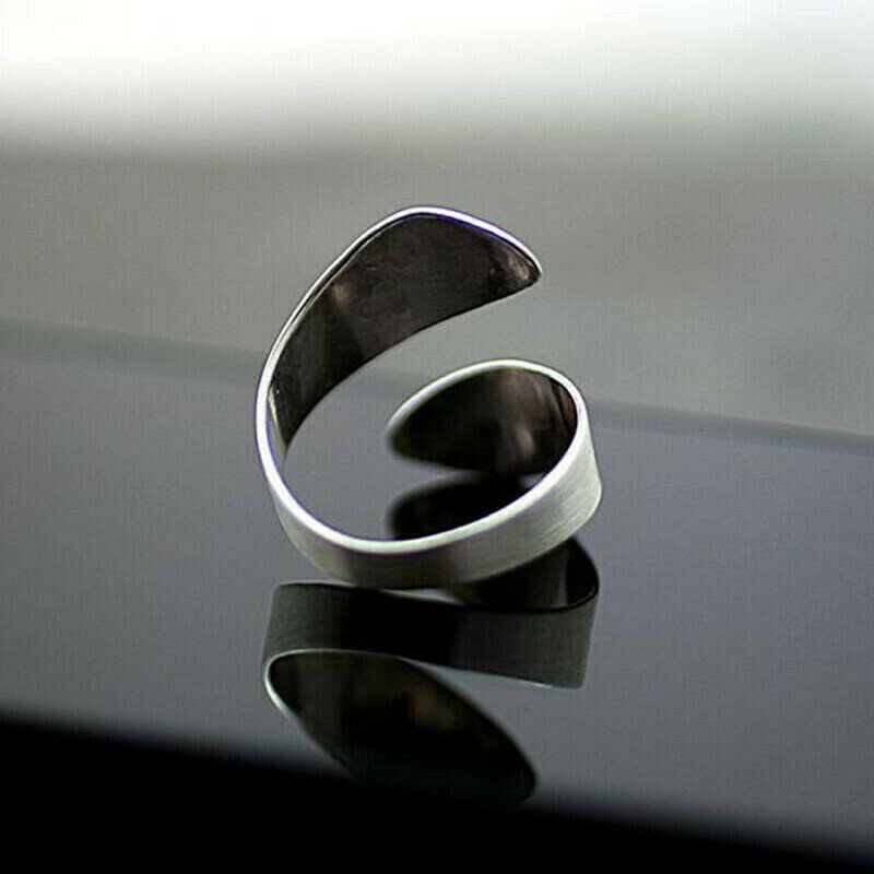 Silver Dandelion Rings
