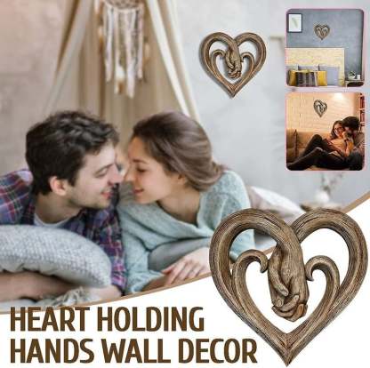 💞Heart Holding Hands Wall Decor - Forever Love