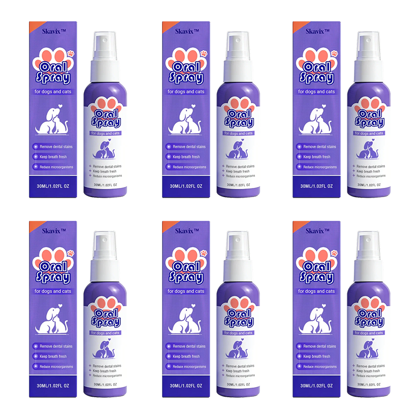 Velunax™ Pet Oral Spray ✅FDA Approved | Freshen Breath, Remove Tartar & Promote gum regeneration, stabilize teeth 🦷🦷