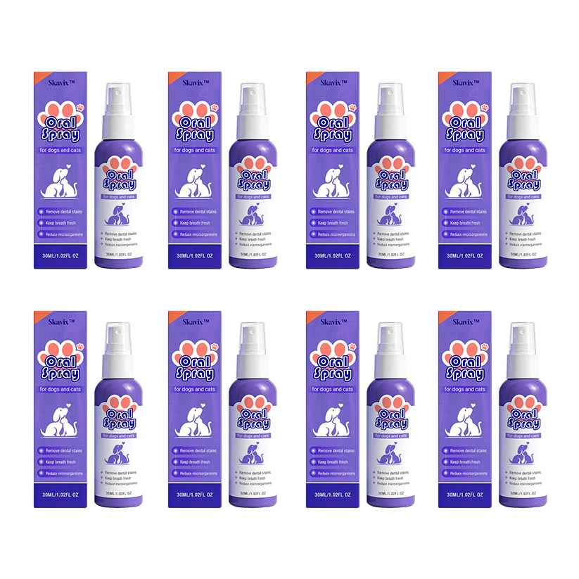 Velunax™ Pet Oral Spray ✅FDA Approved | Freshen Breath, Remove Tartar & Promote gum regeneration, stabilize teeth 🦷🦷