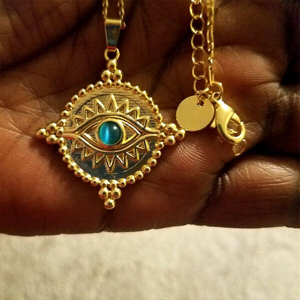Eye Of Horus Turquoise Necklace