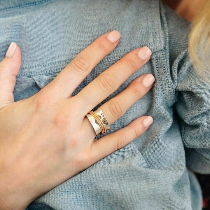 Retro Love Wrapping Ring