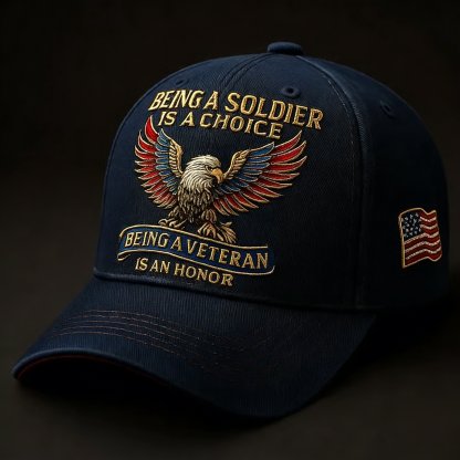 🔥Last Day 49% OFF -🦅 “Being a Soldier, Being a Veteran” Commemorative Cap