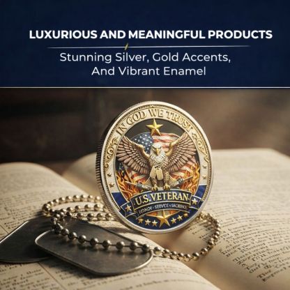 🔥Last Day 60% OFF 🔥Honor America’s Heroes – 250 Years of Freedom Veteran Tribute Coin