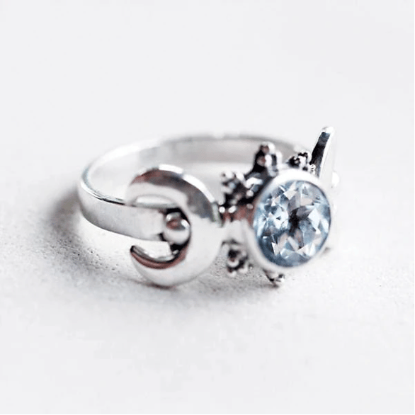 The Mystic Moon Goddess Ring