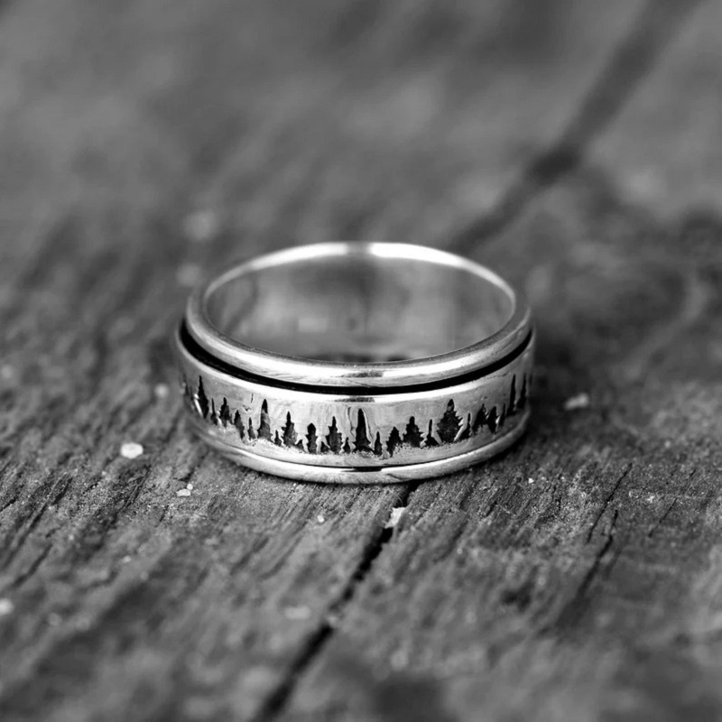 Jungle Memory Silver Ring