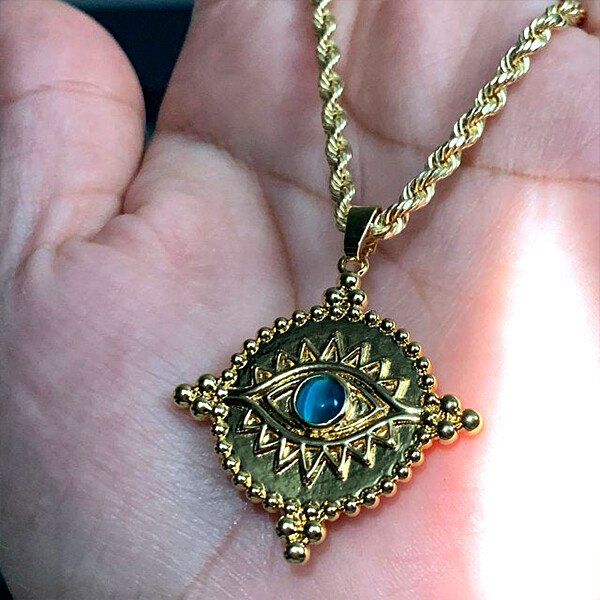 Eye Of Horus Turquoise Necklace
