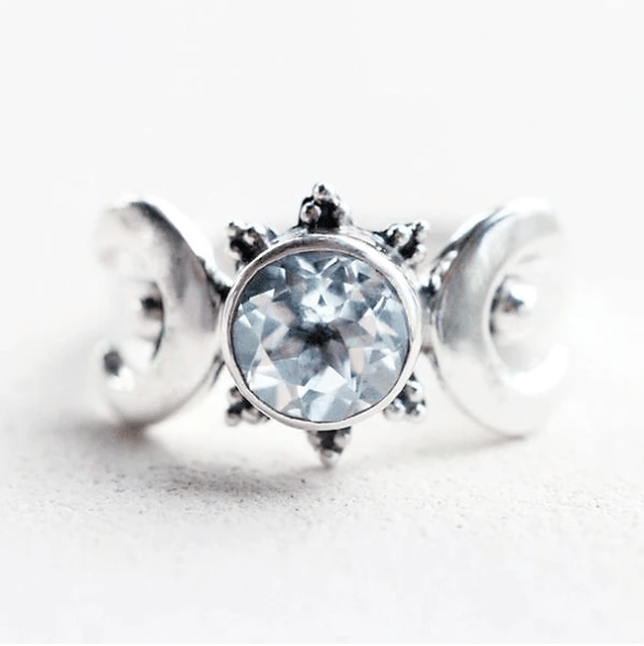 The Mystic Moon Goddess Ring