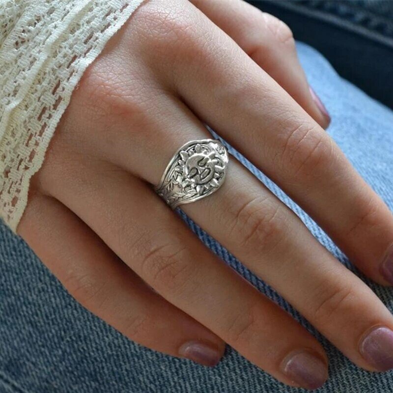 925 Sterling Silver Bohemian Sunshine Ring