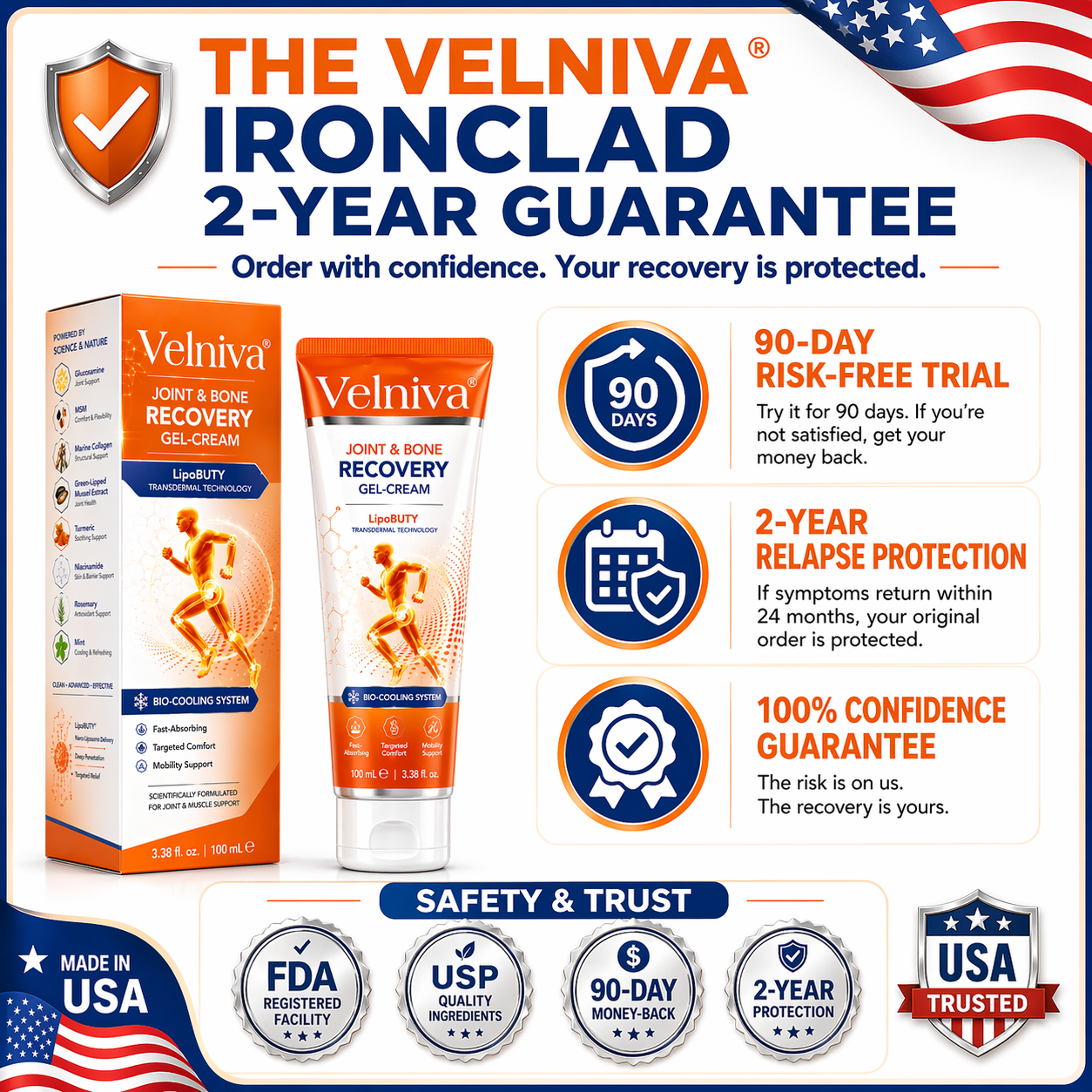 ⚕️Velunax® Professional Joint & Bone Recovery Cream👨‍⚕️ Harnessing Nano-Peptide Tech to Heal Bones and Relieve Pain.