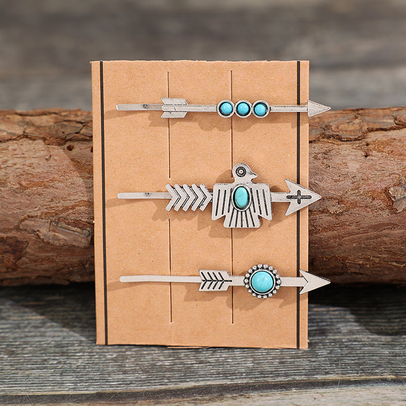 Vintage Turquoise Hair Clip