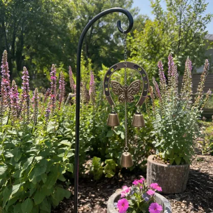 100% Handmade Horseshoe Butterfly Wind Chime❤🐎 (Handmade by Jordan Maynard®)