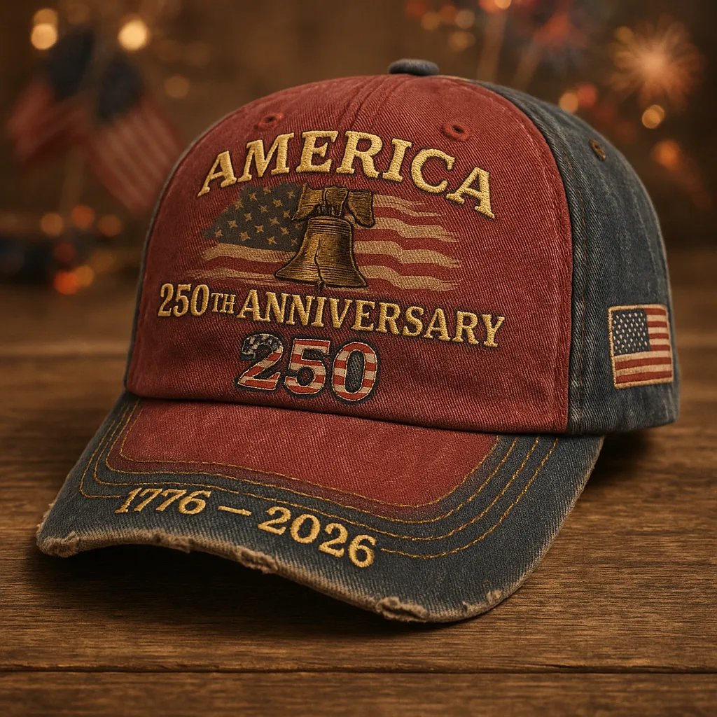 🔥United States 250th Anniversary Patriotic Cap