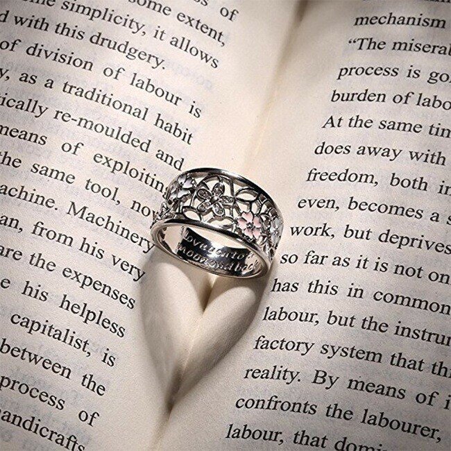 Exquisite Women's Floral Rings