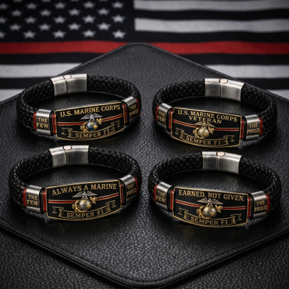 U.S. Marine Corps “Semper Fi” Bracelet, 🔥Buy 2 FREE SHIPPING!